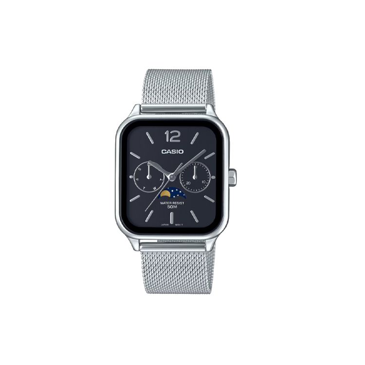 Casio Standard Series 50M Waterproof Versatile Quartz Movement Stainless Steel Strap Watch Men watches Black MTP-M305M-1AV Regular Watch Box,Black Watch Case
Casio Standard Series 50M Waterproof Versatile Quartz Movement Stainless Steel Strap Watch Men watches Black MTP-M305M-1AV Regular Watch Box,Black Watch Case