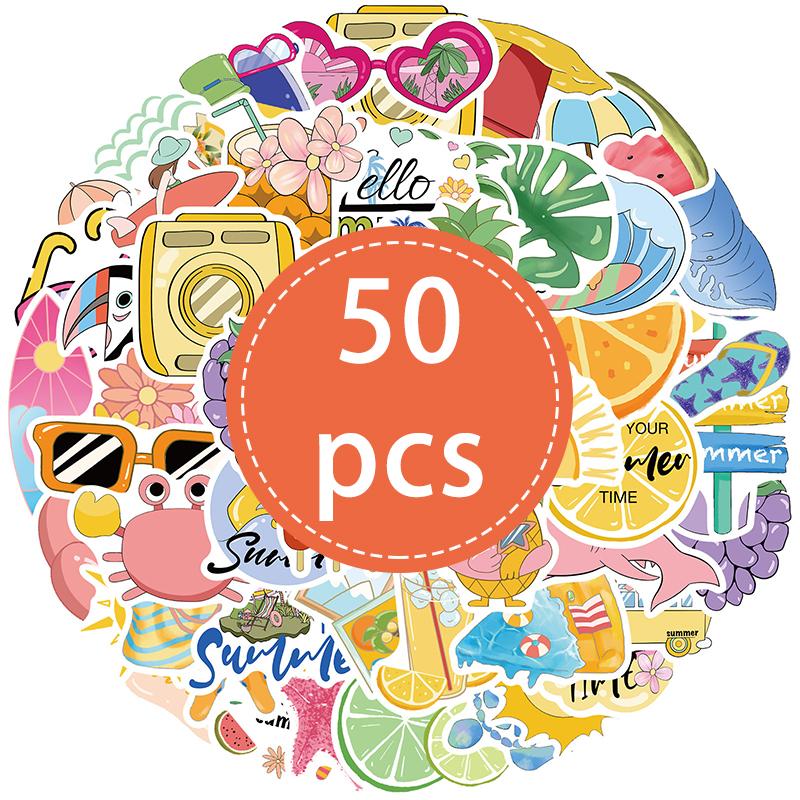 50PCS Summer Stickers Hawaiian Beach Sticker Vsco Vinyl Waterproof Decal Pack for Scrapbook Water Bottle Laptop Phone Skateboard
50PCS Summer Stickers Hawaiian Beach Sticker Vsco Vinyl Waterproof Decal Pack for Scrapbook Water Bottle Laptop Phone Skateboard