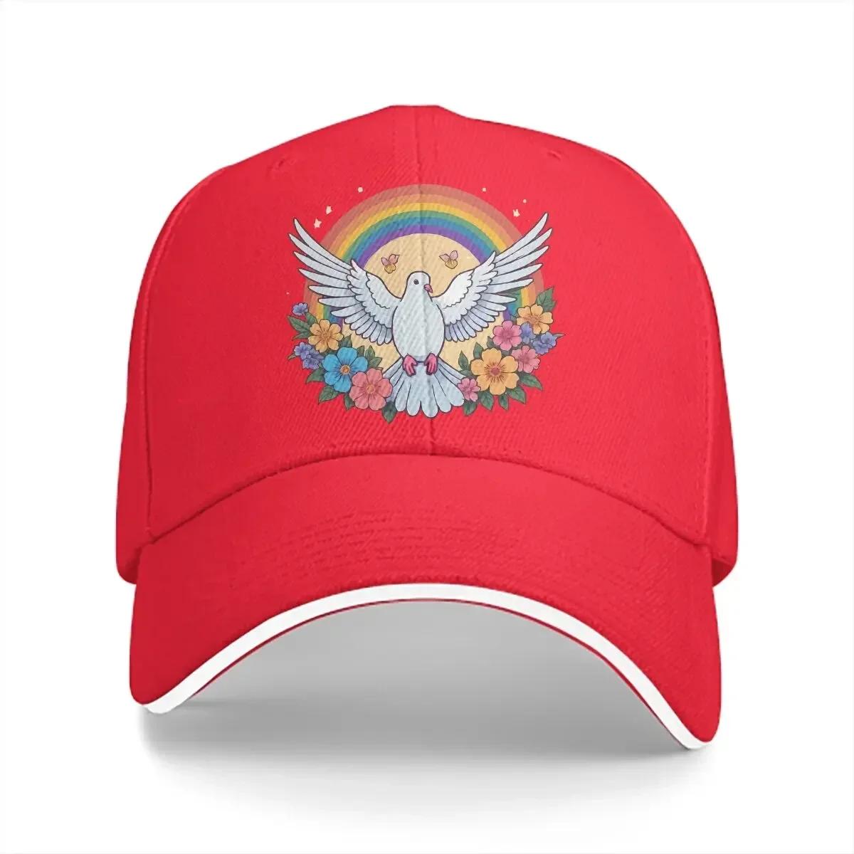 Rainbow Unisex Baseball Caps Peaked Cap Peace Dove Sun Shade Hats for Unisex Women One Size
Rainbow Unisex Baseball Caps Peaked Cap Peace Dove Sun Shade Hats for Unisex Women One Size