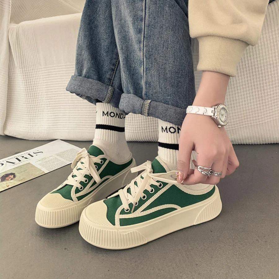 Slipper Women Half Support Fashion Outside Wearing Spring and Summer New Leisure Canvas Shoes Thick Sole Bun Head Lazy Sandals 40 чорний
Slipper Women Half Support Fashion Outside Wearing Spring and Summer New Leisure Canvas Shoes Thick Sole Bun Head Lazy Sandals 40 чорний