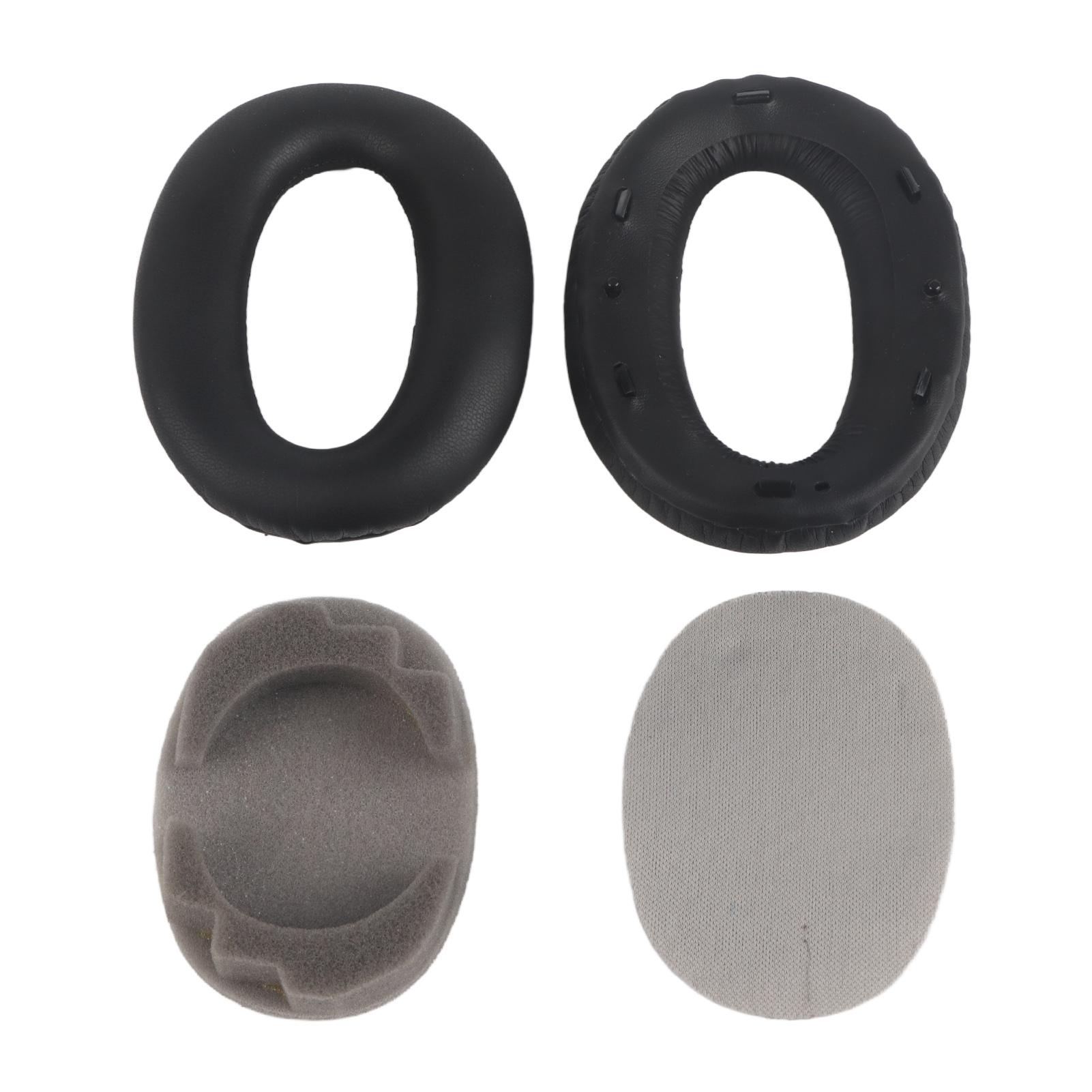 Headset Ear Cushions Breathable Soft Noise Blocking Replacement Headphone Ear Pads for MDR 1000X
Headset Ear Cushions Breathable Soft Noise Blocking Replacement Headphone Ear Pads for MDR 1000X