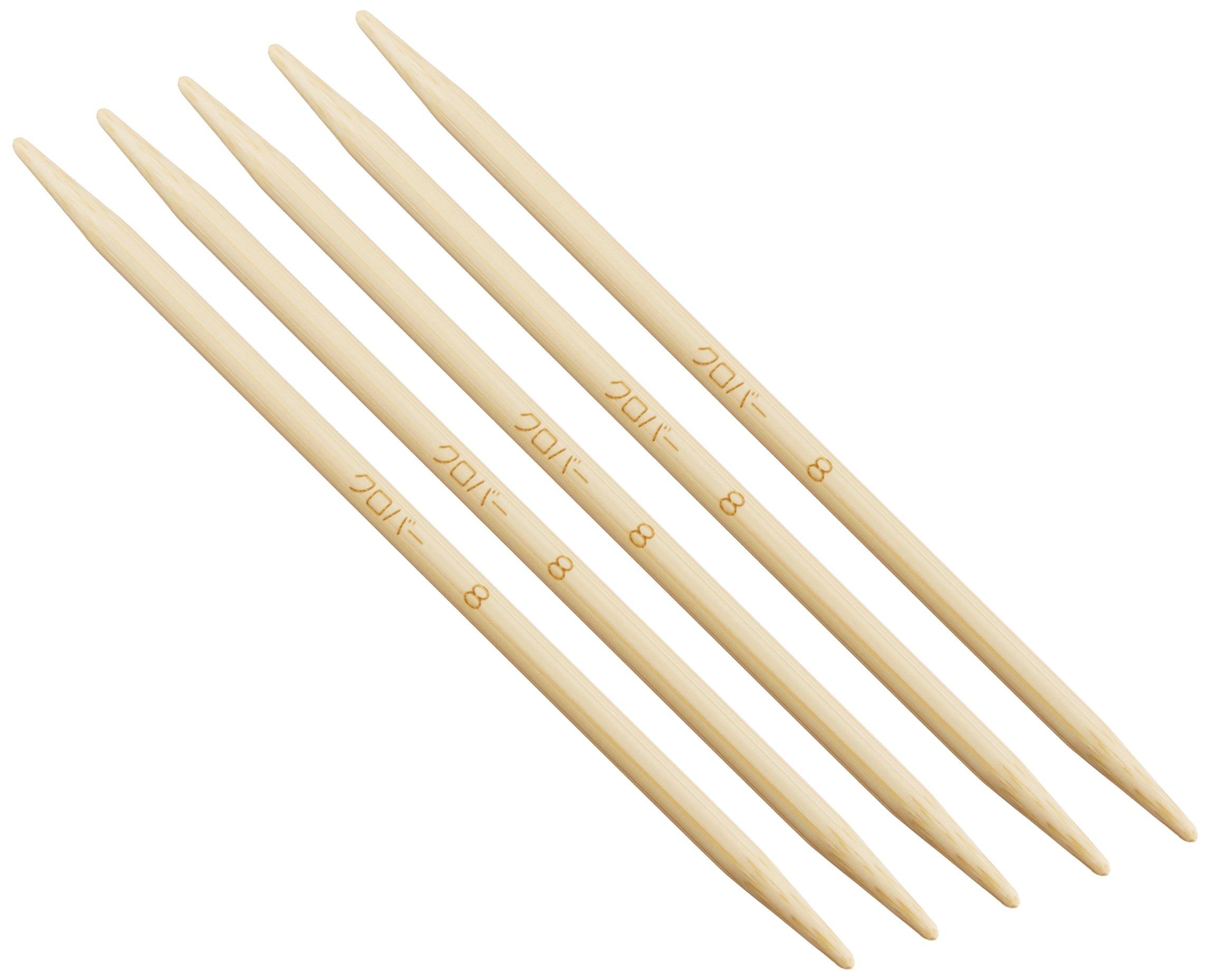 Clover Takumi Knitting Mini Size Needles, 5-Needle, 8, 54-378
Clover Takumi Knitting Mini Size Needles, 5-Needle, 8, 54-378