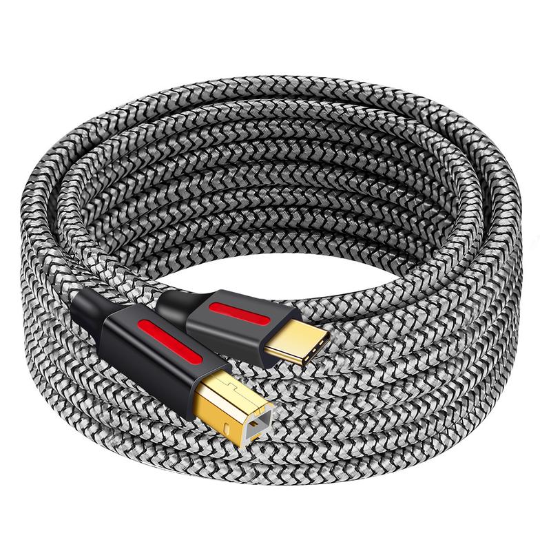 1/2/3/5/6m USB C to USB Printer Cable for MacBook Pro Scanner Fax machine HP Canon Dell Samsung Printer Type C 2.0 Printing Cord 1m
1/2/3/5/6m USB C to USB Printer Cable for MacBook Pro Scanner Fax machine HP Canon Dell Samsung Printer Type C 2.0 Printing Cord 1m