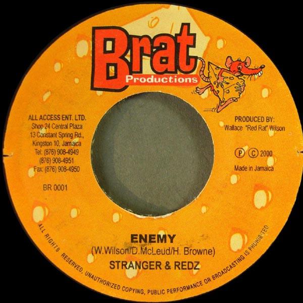 7inch Record STRANGER (41) & RED RAT - Enemy NONE Brat Production 2000 Jamaica Reggae, Ska & Dub Used
7inch Record STRANGER (41) & RED RAT - Enemy NONE Brat Production 2000 Jamaica Reggae, Ska & Dub Used