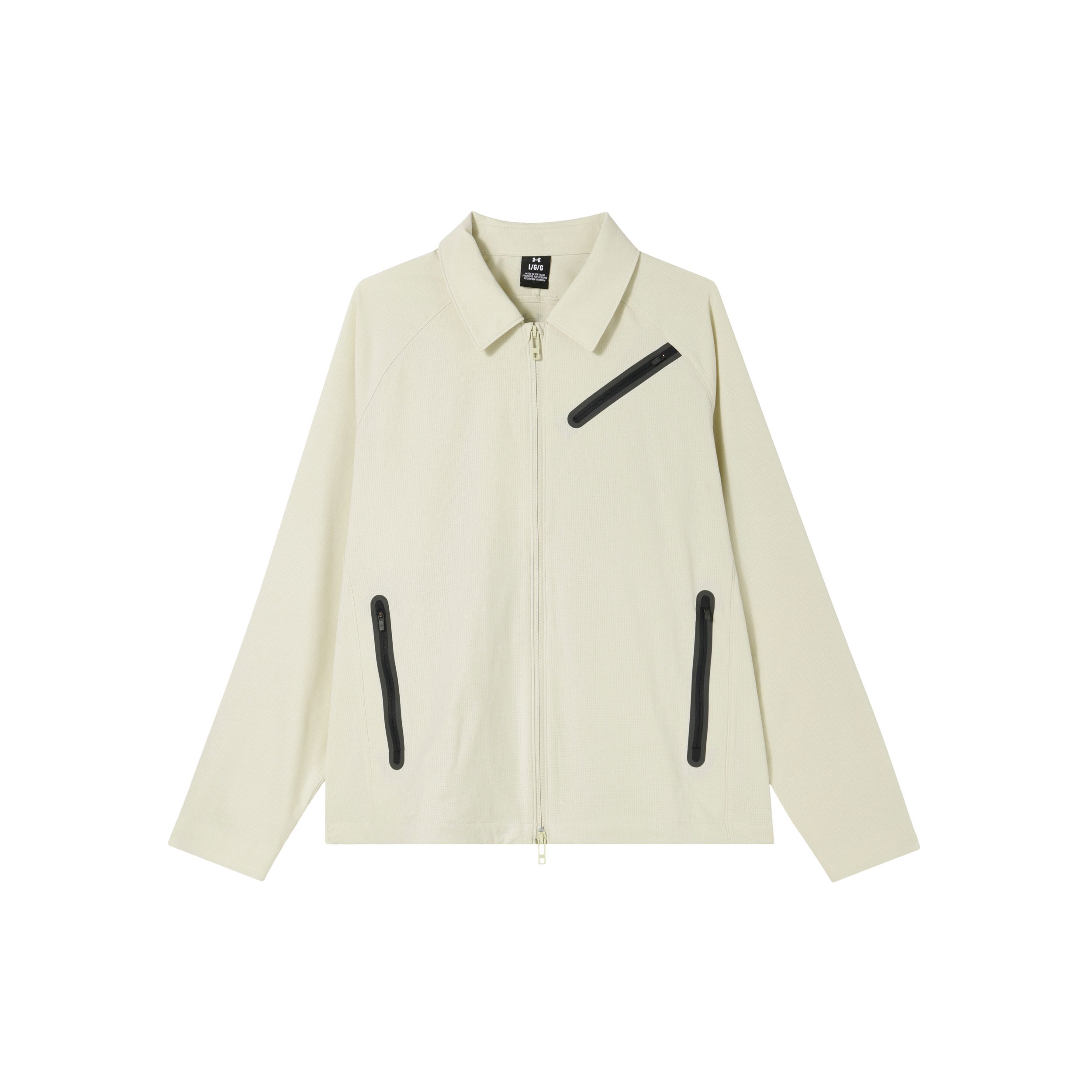Under Armour Fitted Collared Zip-Up Long Sleeve Jacket Men Jackets Off-White 1383029-273 XL
Under Armour Fitted Collared Zip-Up Long Sleeve Jacket Men Jackets Off-White 1383029-273 XL