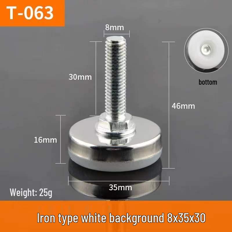 Регульовані по висоті ніжки для вирівнювання меблів для столів і стільців
Регульовані по висоті ніжки для вирівнювання меблів для столів і стільців