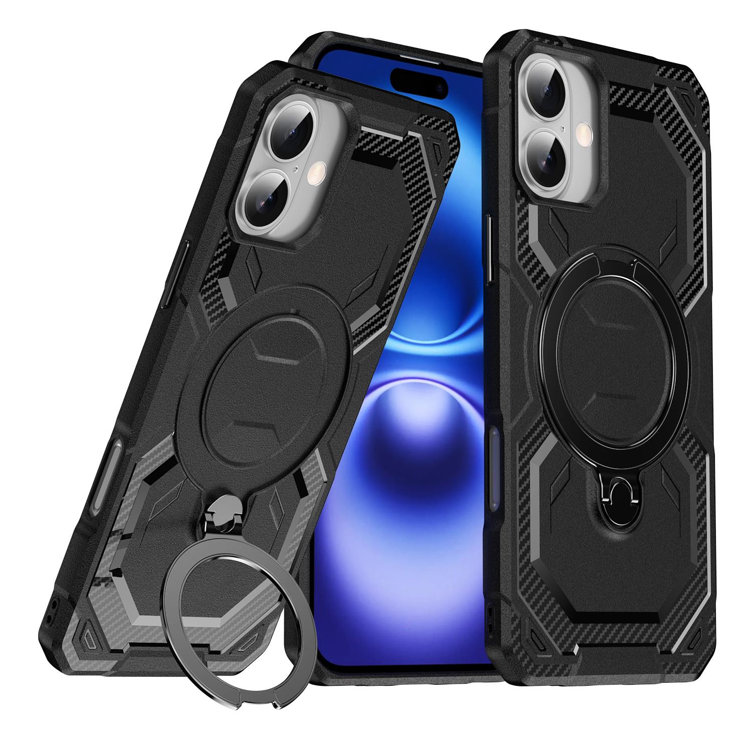 For iPhone 16 Plus Case Compatible with MagSafe Kickstand TPU+PC Phone Cover Dark Purple
For iPhone 16 Plus Case Compatible with MagSafe Kickstand TPU+PC Phone Cover Dark Purple