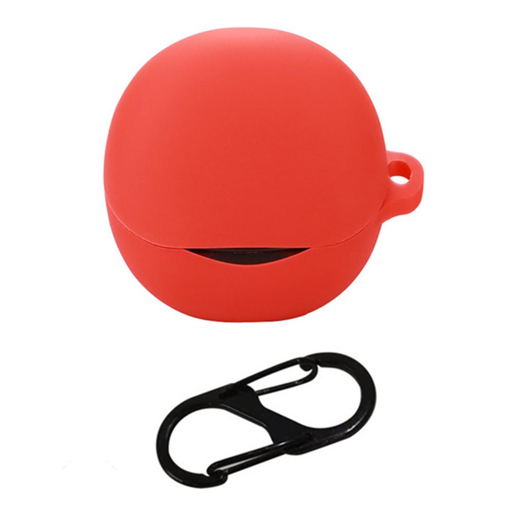 For QCY AilyBuds Clear Bluetooth-compatible Earphones Case with Anti Lost Buckle Silicone Protective Cover Red
For QCY AilyBuds Clear Bluetooth-compatible Earphones Case with Anti Lost Buckle Silicone Protective Cover Red