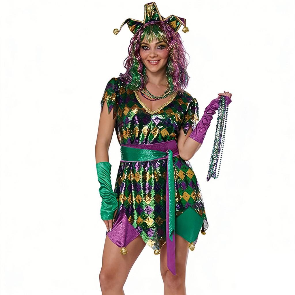 Carnival Clown Outfit With Comfortable Polyester Material For Halloween And Stage Performances L
Carnival Clown Outfit With Comfortable Polyester Material For Halloween And Stage Performances L