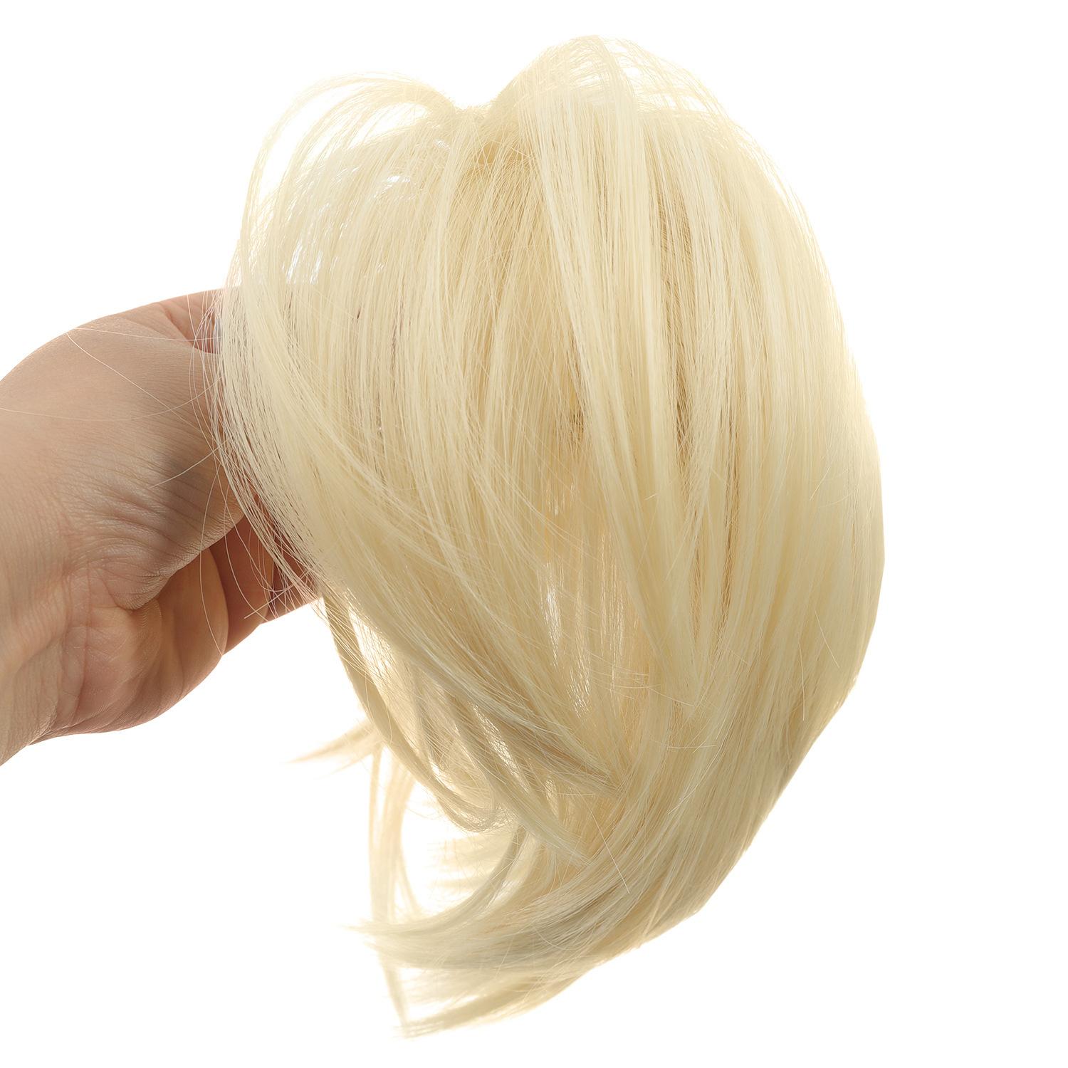 Ashely Synthetic Claw Clip Ponytail Hair Extension Cute Straight Hairpiece Blonde Bendable Bun Ponytail Wig with Claw Clips 1pc
Ashely Synthetic Claw Clip Ponytail Hair Extension Cute Straight Hairpiece Blonde Bendable Bun Ponytail Wig with Claw Clips 1pc