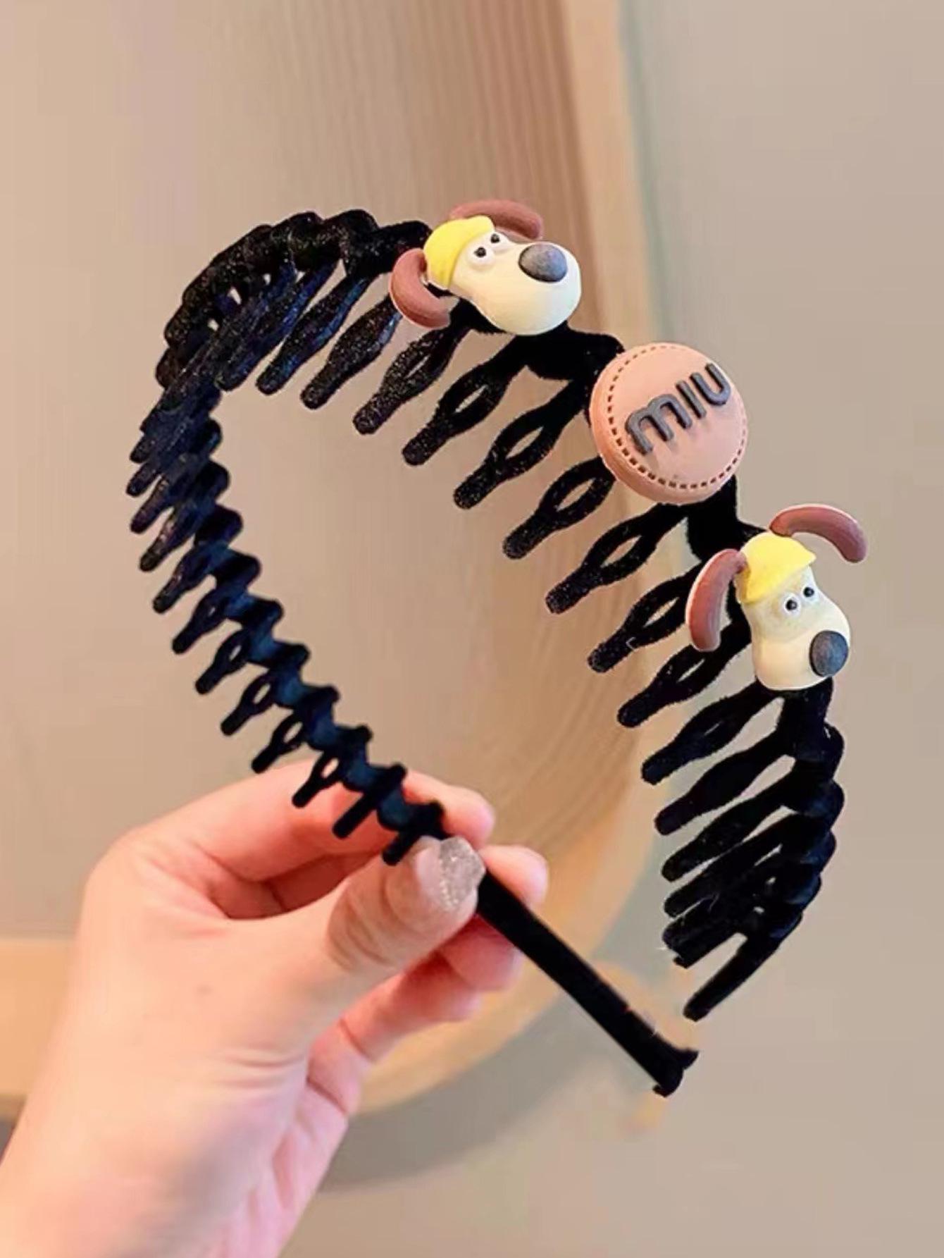 Корейская мультяшная нескользящая повязка на голову для детских волосков
Корейская мультяшная нескользящая повязка на голову для детских волосков