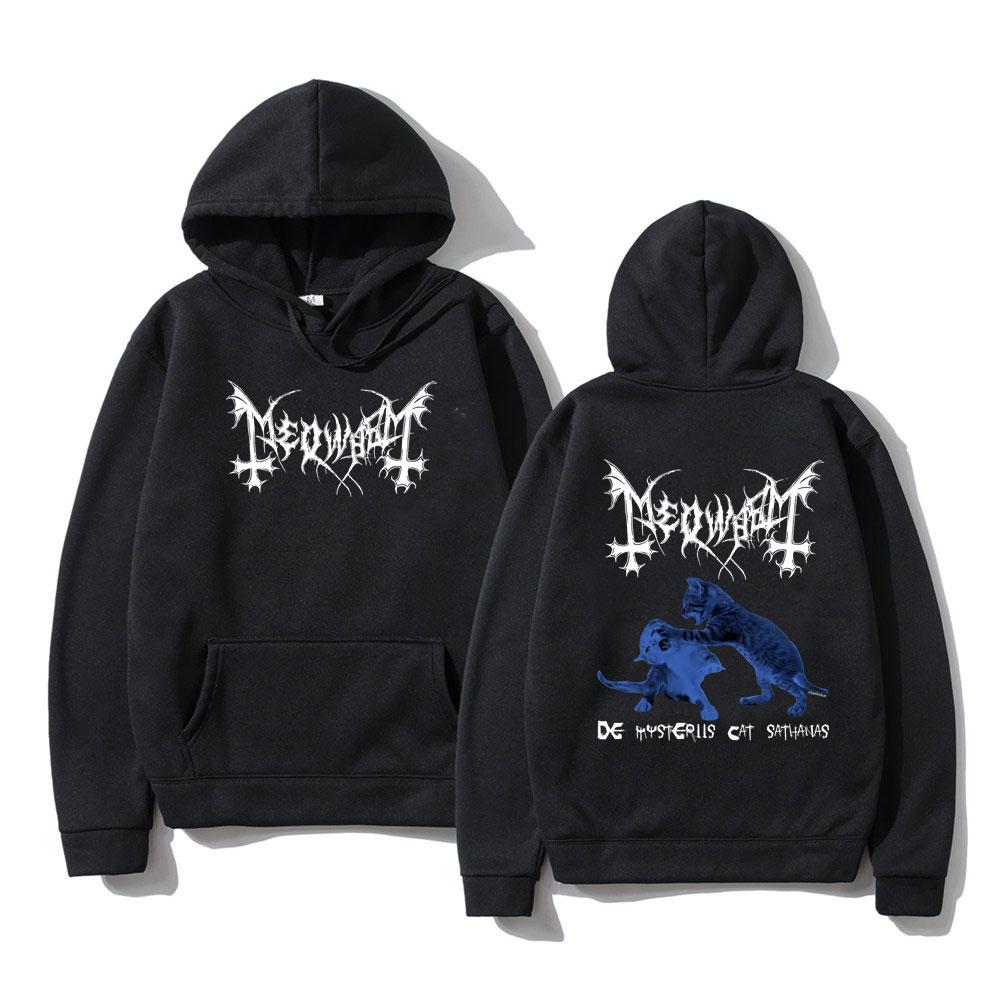 90-е годы Mayhem Band Толстовка с рисунком кота Толстовка с принтом Унисекс Женская новинка Винтажный пуловер Мужская мода Толстовки в стиле хип-хоп
90-е годы Mayhem Band Толстовка с рисунком кота Толстовка с принтом Унисекс Женская новинка Винтажный пуловер Мужская мода Толстовки в стиле хип-хоп