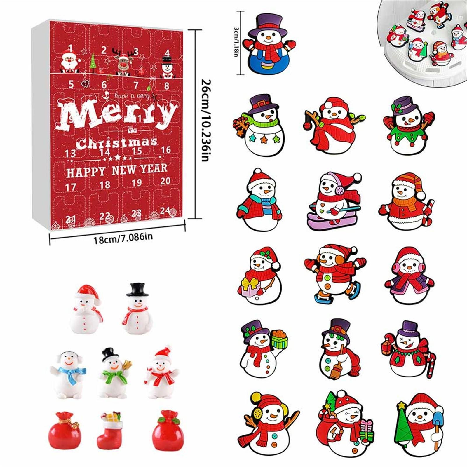 Рождественский Адвент-календарь 2025 24 Рождественские акриловые украшения Календарь обратного отсчета до прибытия Сюрприз Подвески Рождественский Коллекционный One Size
Рождественский Адвент-календарь 2025 24 Рождественские акриловые украшения Календарь обратного отсчета до прибытия Сюрприз Подвески Рождественский Коллекционный One Size
