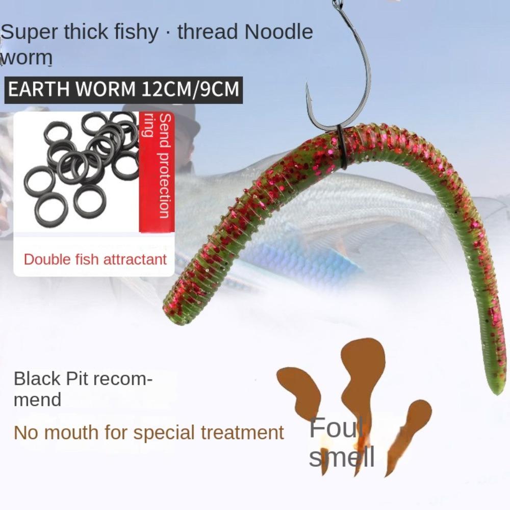 20Pcs Thread Soft Tail Fishing Lure 9/12cm Silicone Soft Lure 2025 Softworm Bait Fishing 9CM-Mixcolor Sinking
20Pcs Thread Soft Tail Fishing Lure 9/12cm Silicone Soft Lure 2025 Softworm Bait Fishing 9CM-Mixcolor Sinking