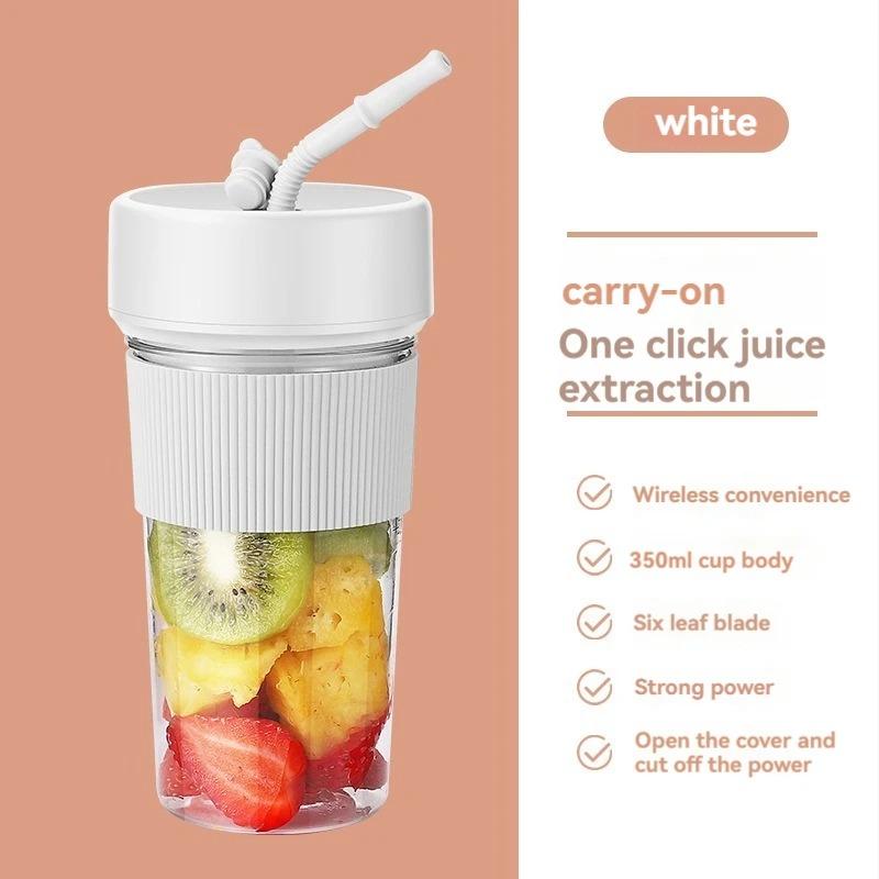 Handheld Juicing Cup Electric Fruit Juicer Rechargeable Wireless Blender Mini Juice Mixer With Straw 6 Blades Juicer Bottle белый
Handheld Juicing Cup Electric Fruit Juicer Rechargeable Wireless Blender Mini Juice Mixer With Straw 6 Blades Juicer Bottle белый