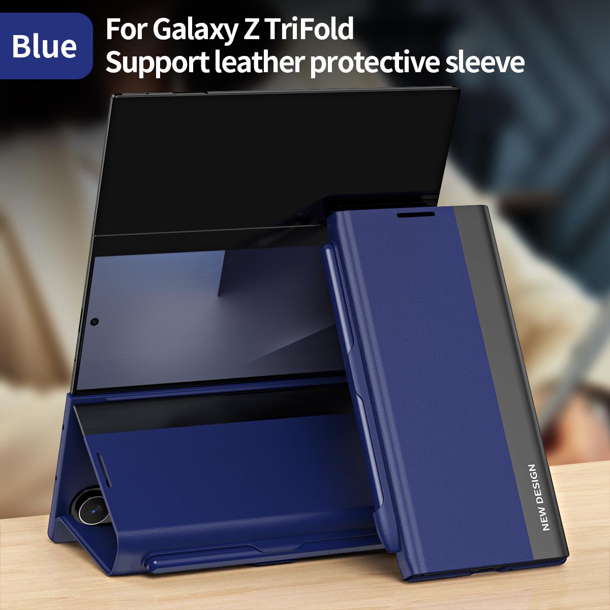 Чохол Samsung Galaxy Z TriFold зі стилусом: Повний захист шарніра, Захист від падінь Galaxy Z TriFold синій
Чохол Samsung Galaxy Z TriFold зі стилусом: Повний захист шарніра, Захист від падінь Galaxy Z TriFold синій