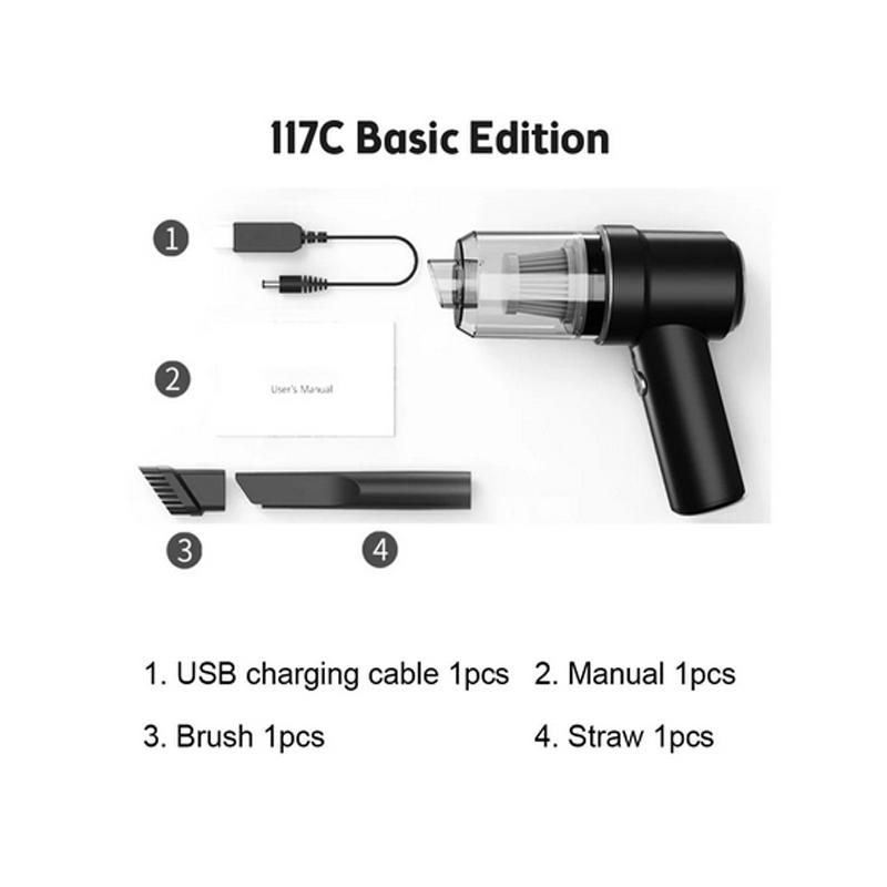 Беспроводной автомобильный пылесос 80000Pa, 150 Вт, мощный всасывающий вентилятор 2 в 1, ручной пылесос высокой мощности для домашнего офиса
Беспроводной автомобильный пылесос 80000Pa, 150 Вт, мощный всасывающий вентилятор 2 в 1, ручной пылесос высокой мощности для домашнего офиса