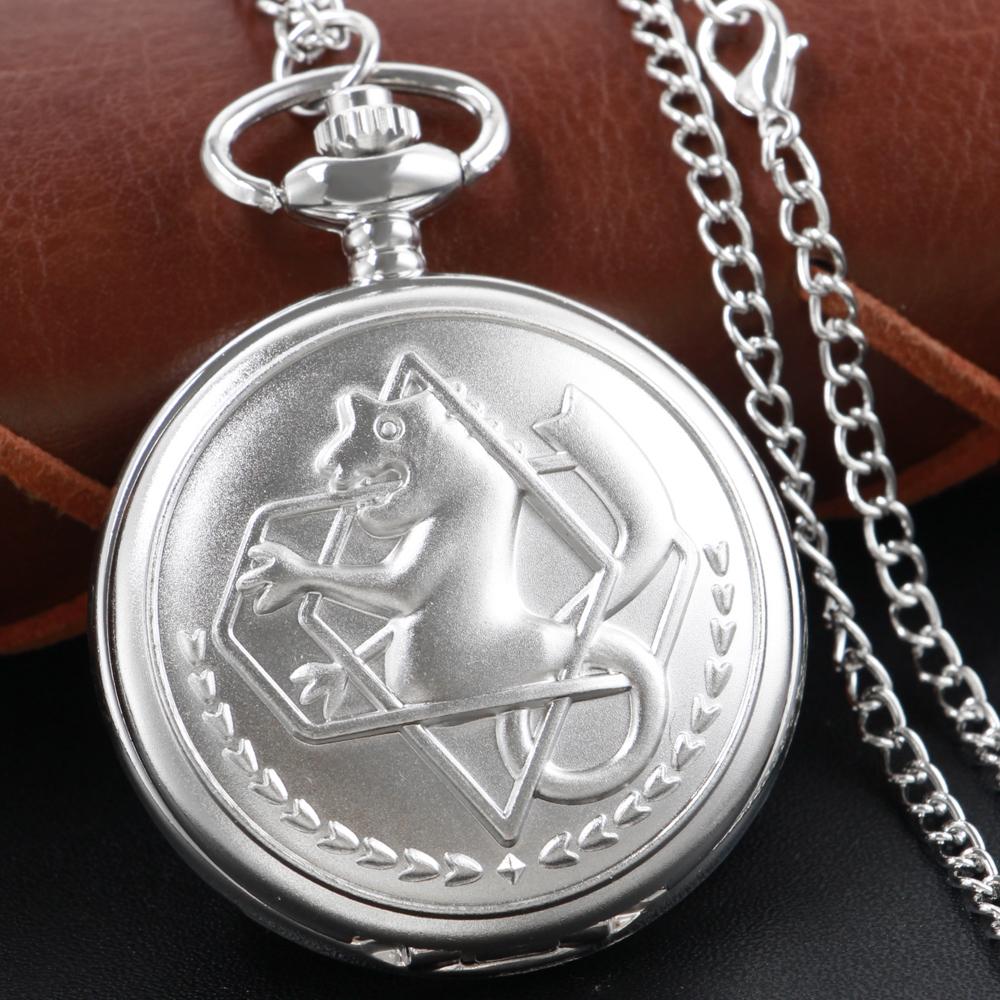 Frosted Texture Alchemist Steampunk Quartz Pocket Watch Silver Case Necklace Pendant Clock Chain Men and Women Christmas Gift серебряный
Frosted Texture Alchemist Steampunk Quartz Pocket Watch Silver Case Necklace Pendant Clock Chain Men and Women Christmas Gift серебряный