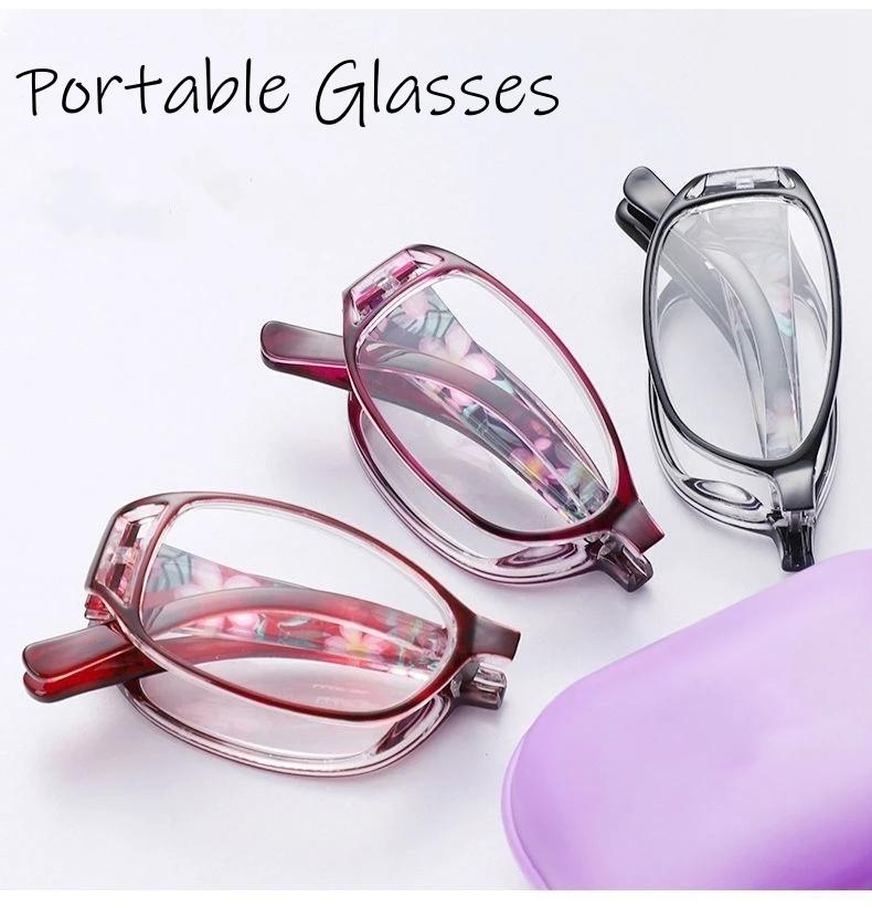Fashion Women Anti Blue Ray Anti-fatigue Full Frame Portable Eyeglasses Anti-Blue Light Reading Glasses Vintage Square Frame Eyewear
Fashion Women Anti Blue Ray Anti-fatigue Full Frame Portable Eyeglasses Anti-Blue Light Reading Glasses Vintage Square Frame Eyewear