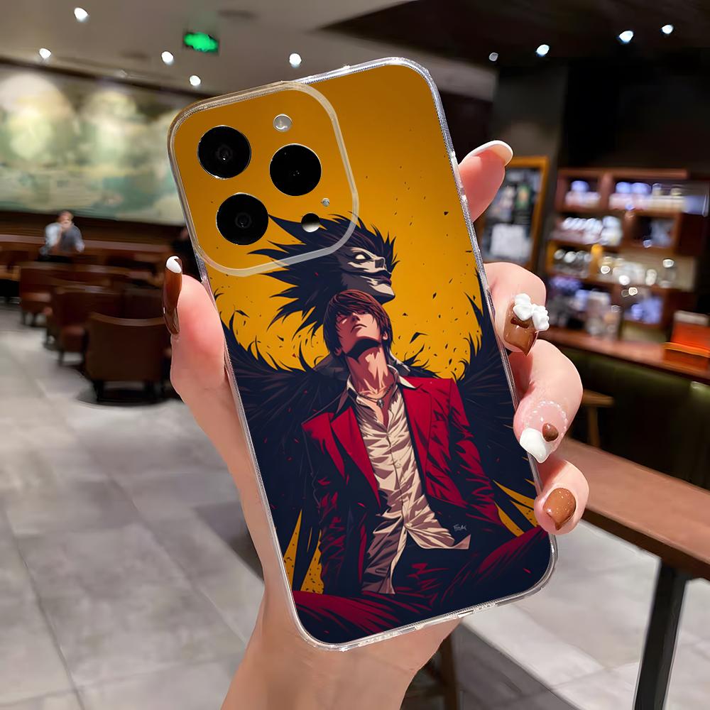 Тетрадь смерти Ягами Лайт L Лоулайт Чехол для телефона для IPhone 17 Air 16 E 15 14 13 12 Mini 11 Pro Max Антипрозрачный Защитный от падений iPhone 14 Plus
Тетрадь смерти Ягами Лайт L Лоулайт Чехол для телефона для IPhone 17 Air 16 E 15 14 13 12 Mini 11 Pro Max Антипрозрачный Защитный от падений iPhone 14 Plus