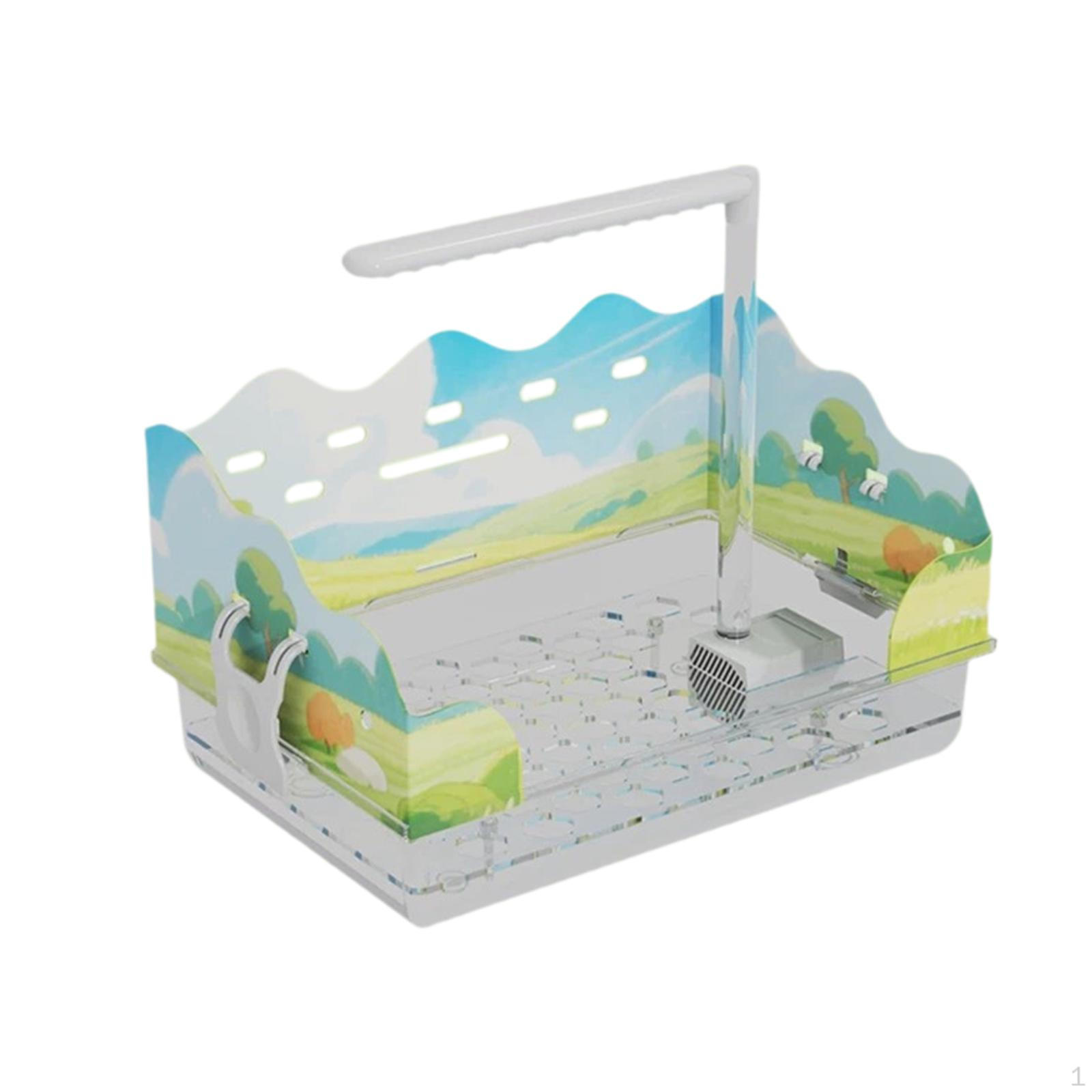 Купалка для птиц, душевая кабина, портативная, многоразовая, легко моющаяся, просторная ванна для попугаев, товары для птиц B
Купалка для птиц, душевая кабина, портативная, многоразовая, легко моющаяся, просторная ванна для попугаев, товары для птиц B