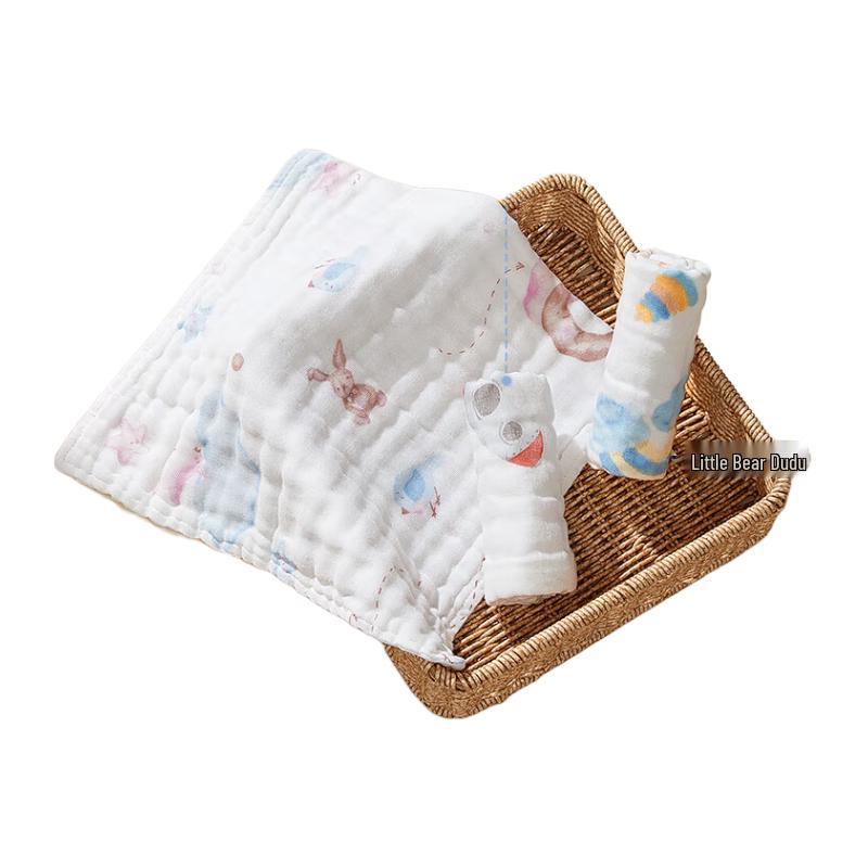Baby 6-Layer Pure Cotton Gauze Square Towels
Baby 6-Layer Pure Cotton Gauze Square Towels