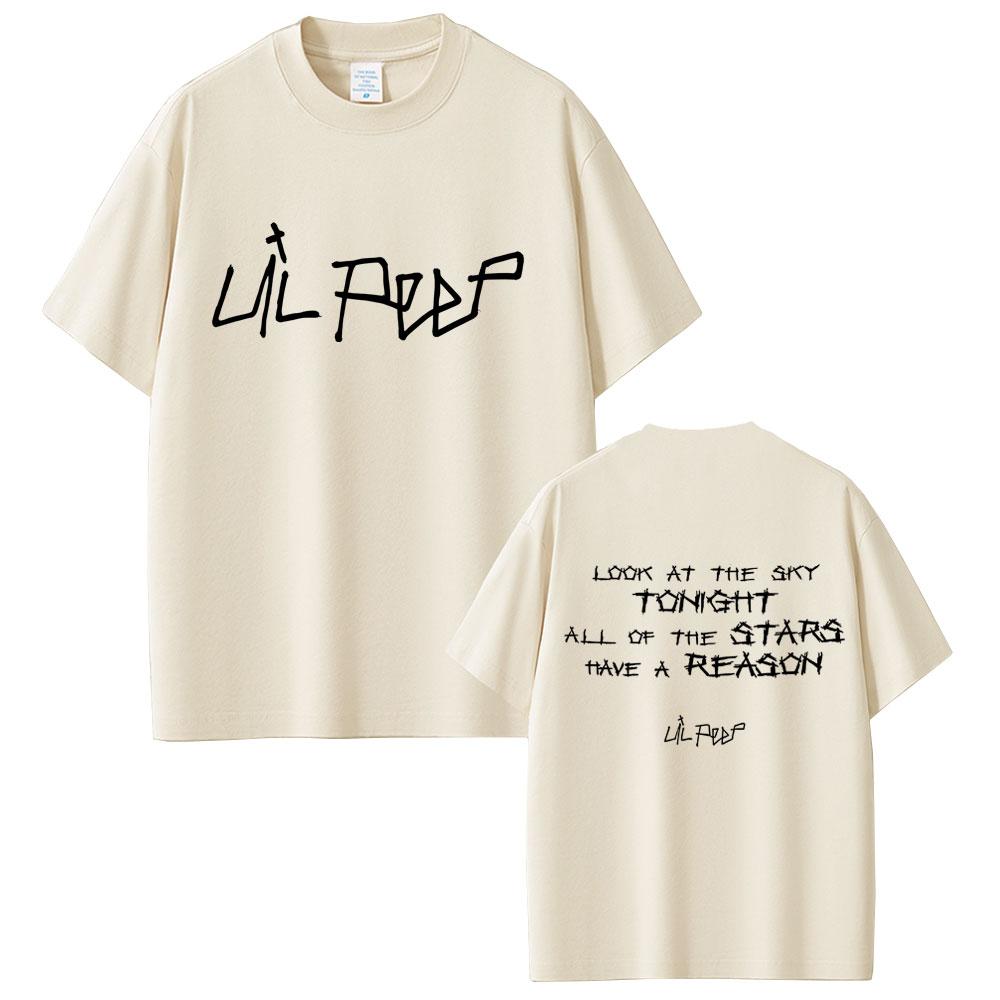 Rapper Lil Peep Look At The Sky Tonight All of The Stars Have A Reason Tshirts Unisex Womens Hip Hop Fashion Pop Music T Shirts XL
Rapper Lil Peep Look At The Sky Tonight All of The Stars Have A Reason Tshirts Unisex Womens Hip Hop Fashion Pop Music T Shirts XL