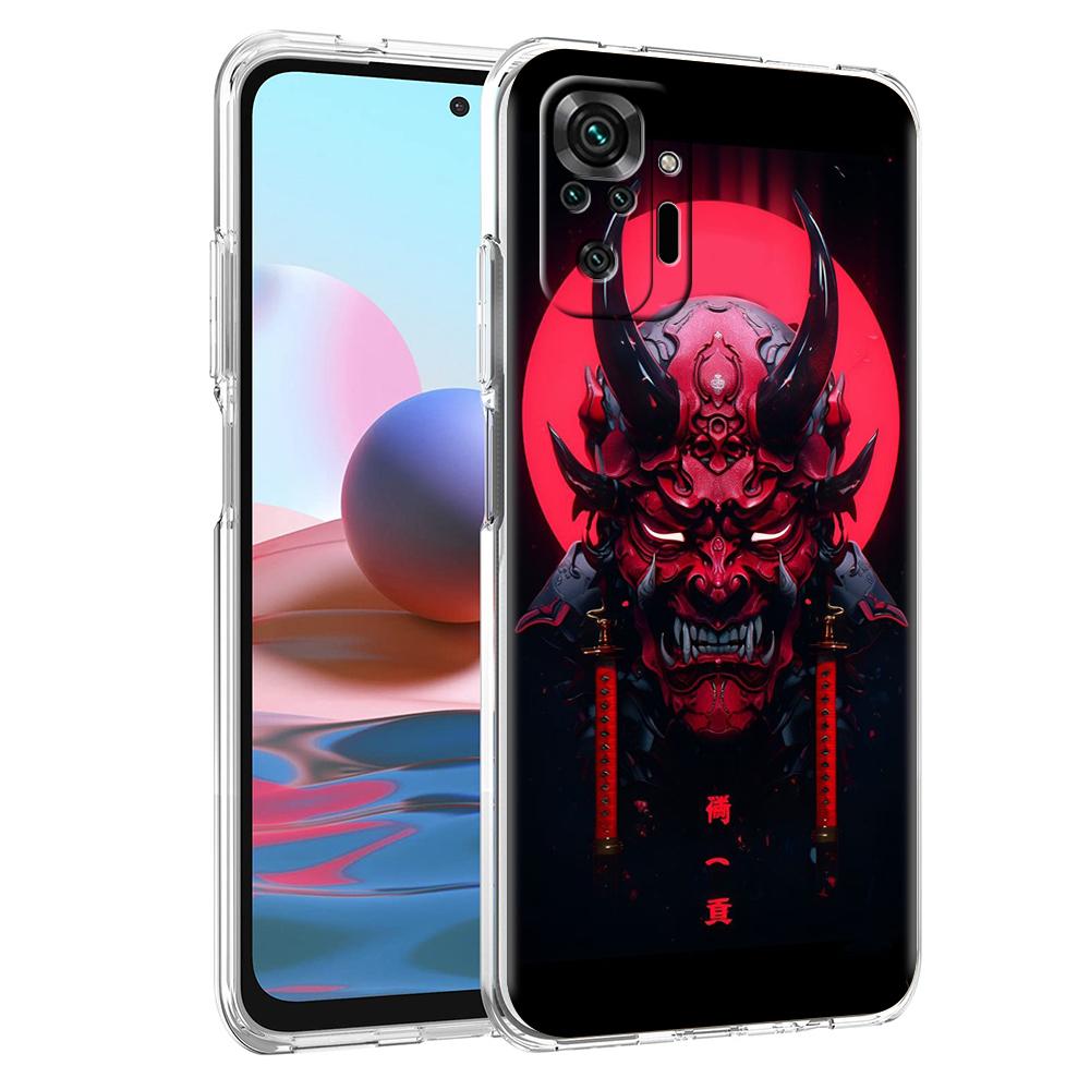 Transparent Phone Case for Redmi 13C 12C 10C Note 13 12 11 11T K40 Gaming Plus Pro 4G 5G Soft TPU Shell Japan Samurai Oni Mask Note 11 Pro Plus
Transparent Phone Case for Redmi 13C 12C 10C Note 13 12 11 11T K40 Gaming Plus Pro 4G 5G Soft TPU Shell Japan Samurai Oni Mask Note 11 Pro Plus