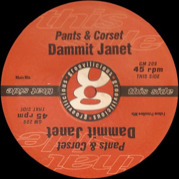 12inch Record PANTS & CORSET - Dammit Janet GM209 Groovilicious 1999 US Dance & Electronica Used
12inch Record PANTS & CORSET - Dammit Janet GM209 Groovilicious 1999 US Dance & Electronica Used