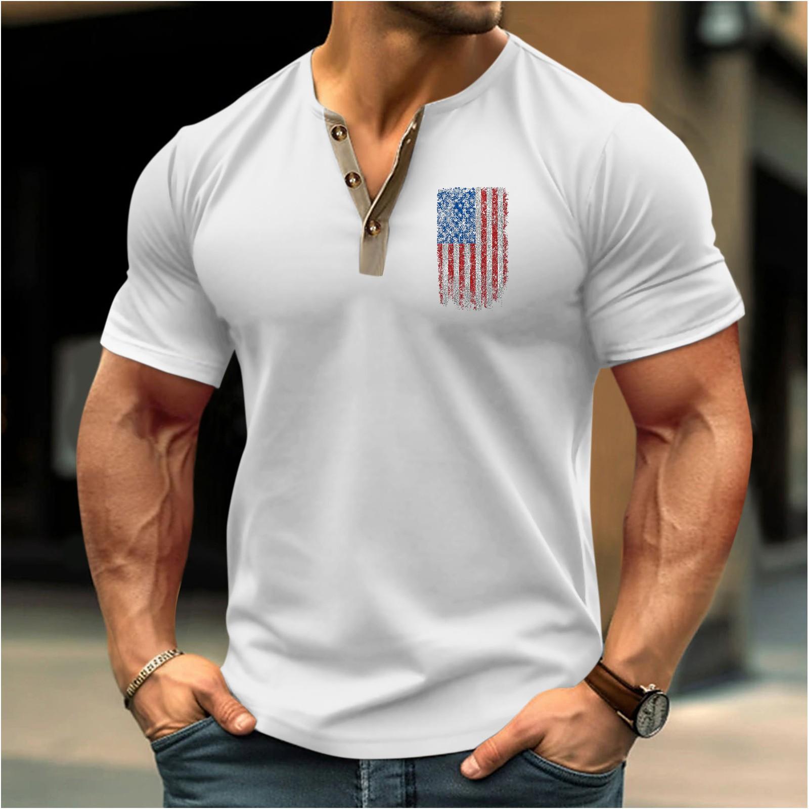 Винтажная летняя мужская футболка, уличная одежда, 3 пуговицы, свободная одежда, футболка с коротким рукавом и принтом XL белый
Винтажная летняя мужская футболка, уличная одежда, 3 пуговицы, свободная одежда, футболка с коротким рукавом и принтом XL белый