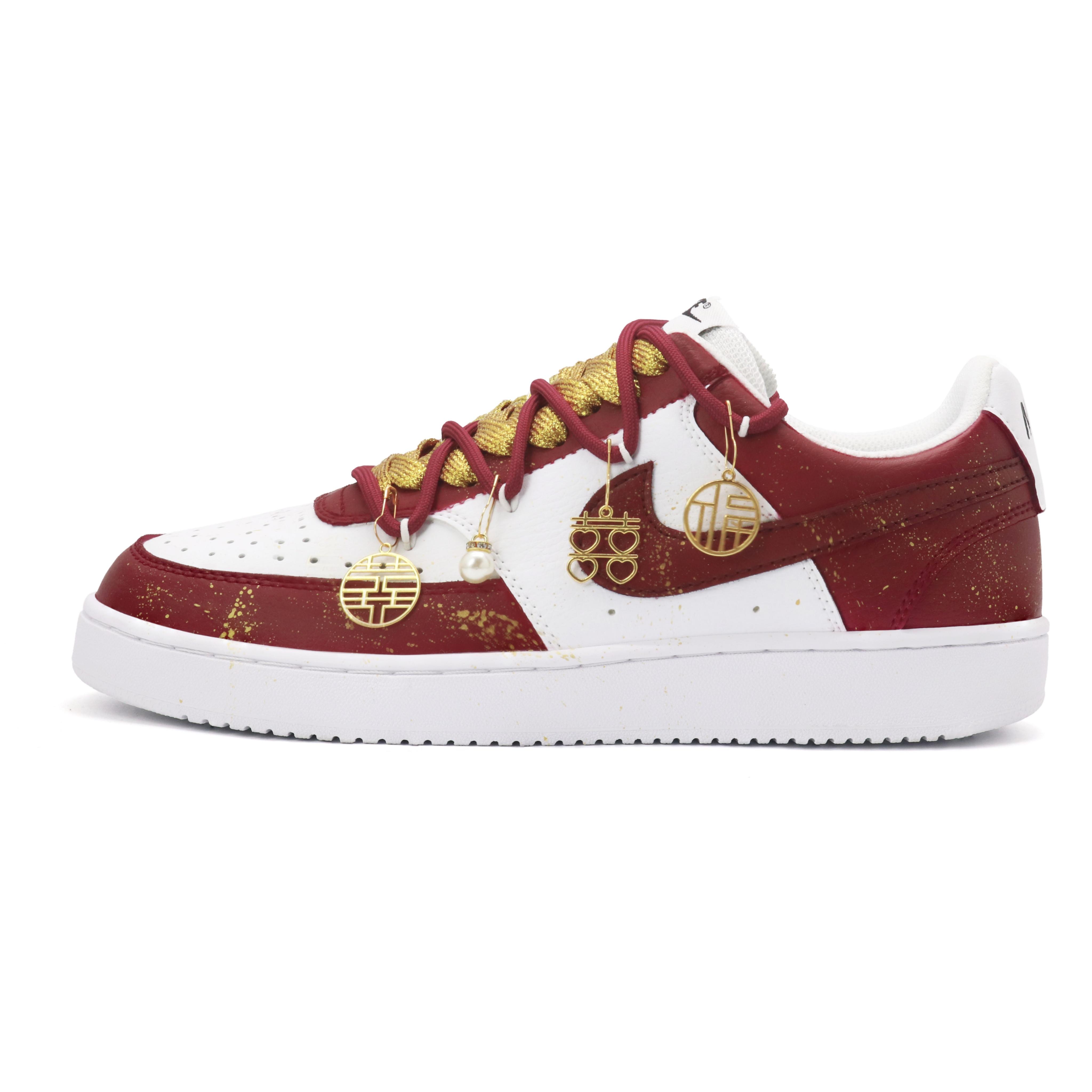 Nike Court Vision 1 In The Name Of Love Anti Slip Wear Resistant Low Top Skateboard Shoes Unisex Red White Gold DH2987-101(team488- ) 35.5
Nike Court Vision 1 In The Name Of Love Anti Slip Wear Resistant Low Top Skateboard Shoes Unisex Red White Gold DH2987-101(team488- ) 35.5