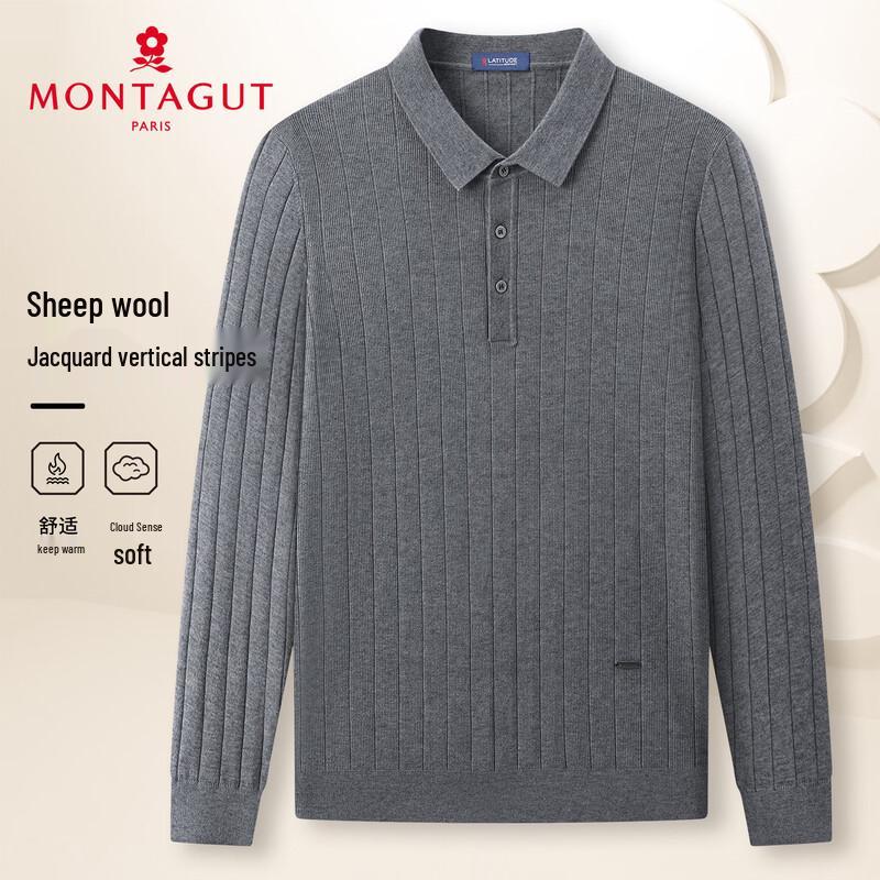 MONTAGUT Men s Wool Blend Round Neck Sweater 2XL /54
MONTAGUT Men s Wool Blend Round Neck Sweater 2XL /54