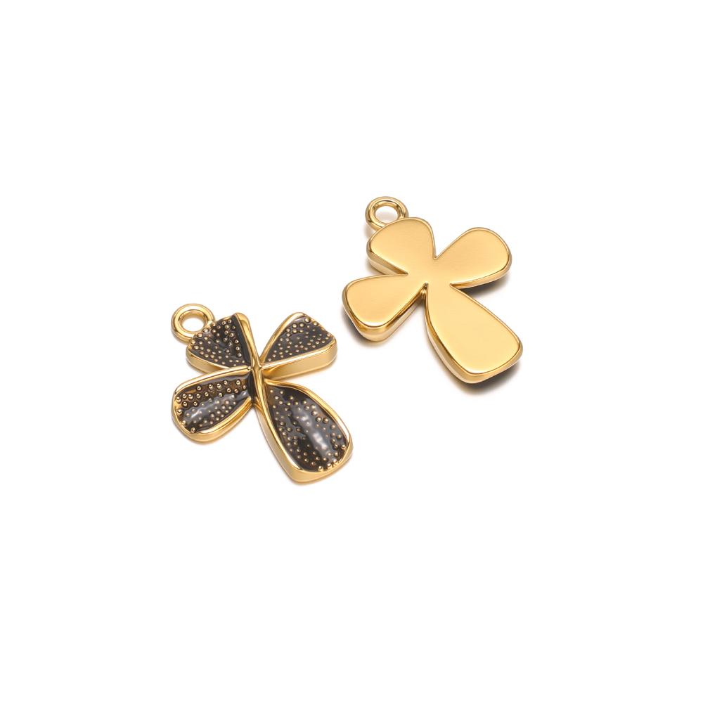 5pcs Stainless Steel Transparent Enamel Cross Dot Charms Pendant for Necklace Findings DIY Jewelry Earrings Making Supplies
5pcs Stainless Steel Transparent Enamel Cross Dot Charms Pendant for Necklace Findings DIY Jewelry Earrings Making Supplies