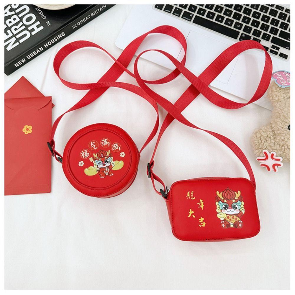 Кошелек Новогодний кошелек для монет из искусственной кожи, кошелек Lucky, креативная сумка через плечо с драконом, китайский Новый год
Кошелек Новогодний кошелек для монет из искусственной кожи, кошелек Lucky, креативная сумка через плечо с драконом, китайский Новый год