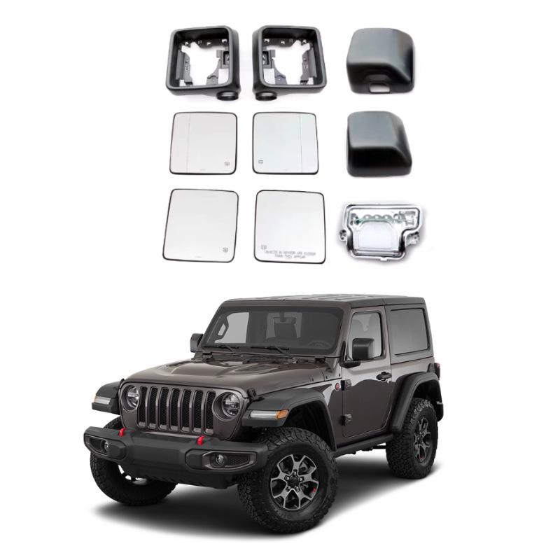 Rearview Mirror Cover with Turn Signal for 18-23 Jeep Wrangler Left side
Rearview Mirror Cover with Turn Signal for 18-23 Jeep Wrangler Left side