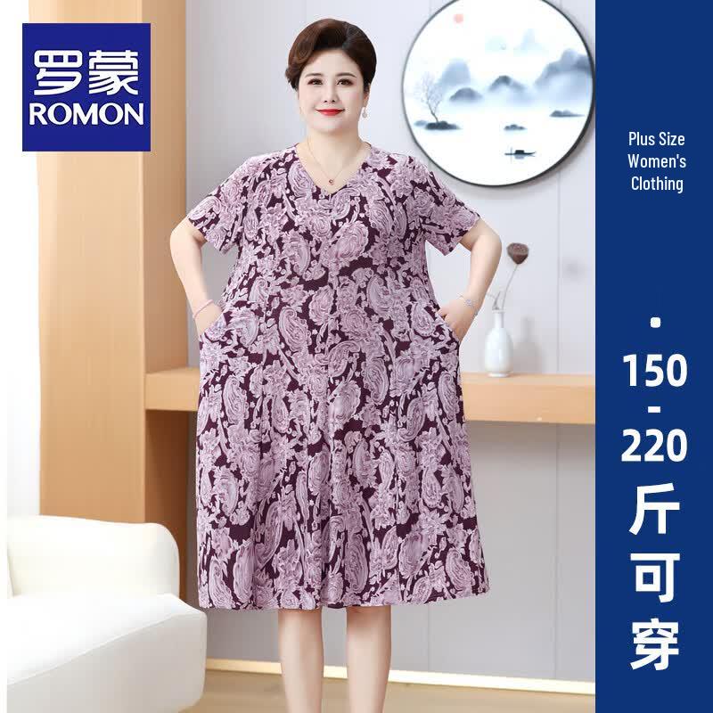 ROMON Women s Ice Hemp Gradient Short Sleeve T-shirt 6XL
ROMON Women s Ice Hemp Gradient Short Sleeve T-shirt 6XL