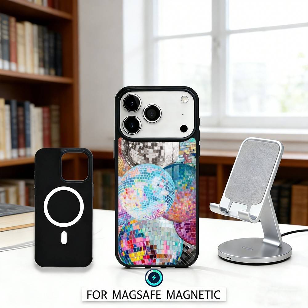 D-Disco Ball Art Phone Case For iPhone17,16,15,14,13,12,Pro,Max,Magnetic For Magsafe Wireless Charging iPhone15PRO
D-Disco Ball Art Phone Case For iPhone17,16,15,14,13,12,Pro,Max,Magnetic For Magsafe Wireless Charging iPhone15PRO