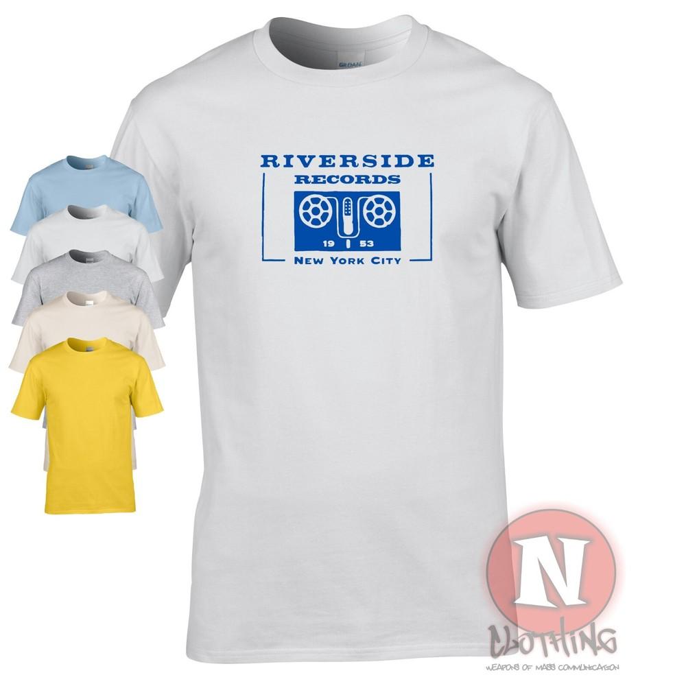 Riverside Records Camiseta New York Jazz Label 1953 M
Riverside Records Camiseta New York Jazz Label 1953 M