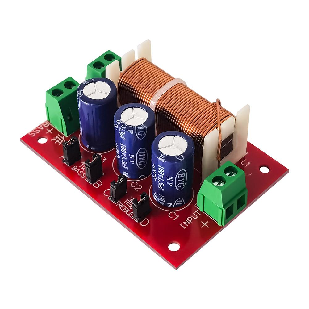 YLY-2088 Audio Speaker Frequency Divider Full Range Treble Bass HiFi Speaker Modification Upgrade Board Welding Free
YLY-2088 Audio Speaker Frequency Divider Full Range Treble Bass HiFi Speaker Modification Upgrade Board Welding Free