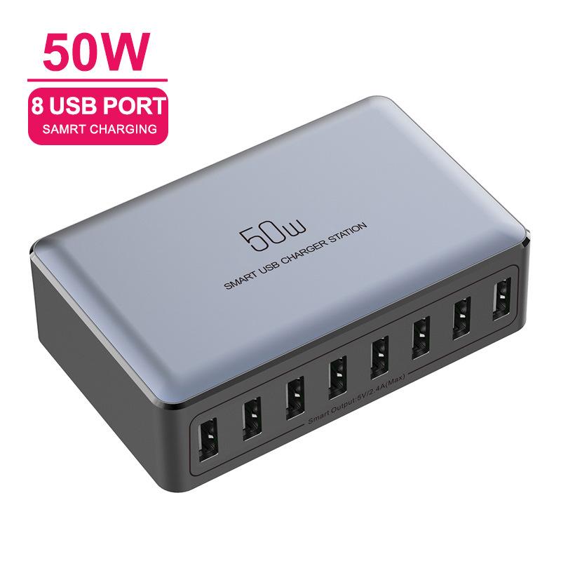 8-Port Multifunctional Charging Station for Apple and Laptops with PD Fast Charging UK Standard чёрный
8-Port Multifunctional Charging Station for Apple and Laptops with PD Fast Charging UK Standard чёрный