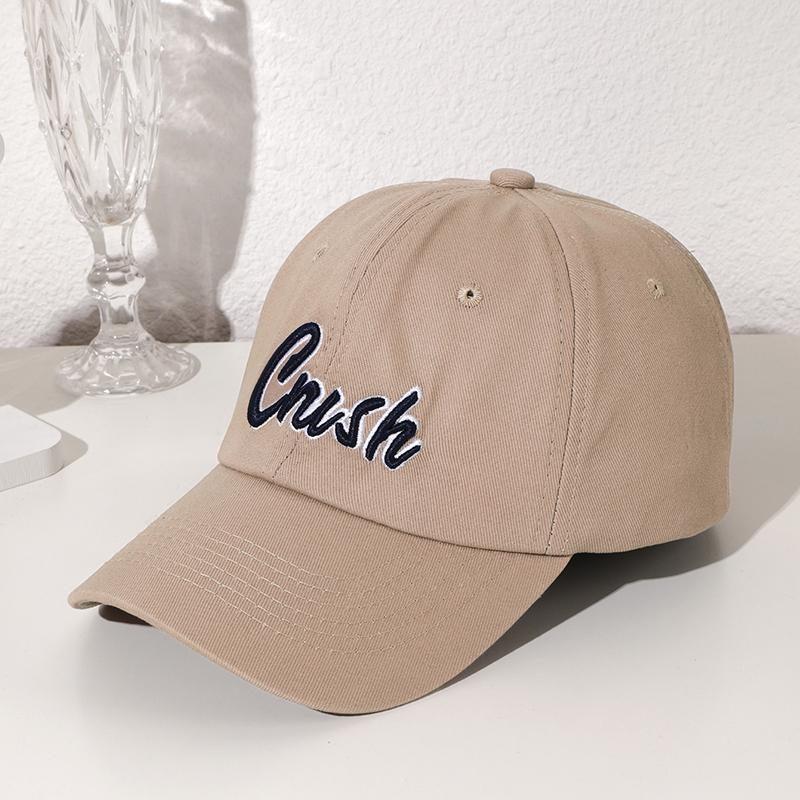 Cross-border solid-color retro embroidered three-dimensional letter baseball cap, soft-top casual sunshade, washed baseball cap One Size
Cross-border solid-color retro embroidered three-dimensional letter baseball cap, soft-top casual sunshade, washed baseball cap One Size