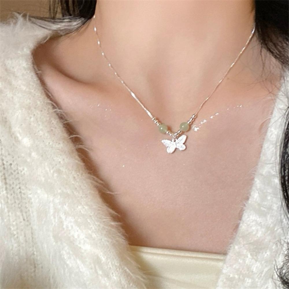 Clavicular Sweater Chain Butterfly Necklace Jewelry Accessories Butterfly Chain Beads Lady/Girls
Clavicular Sweater Chain Butterfly Necklace Jewelry Accessories Butterfly Chain Beads Lady/Girls