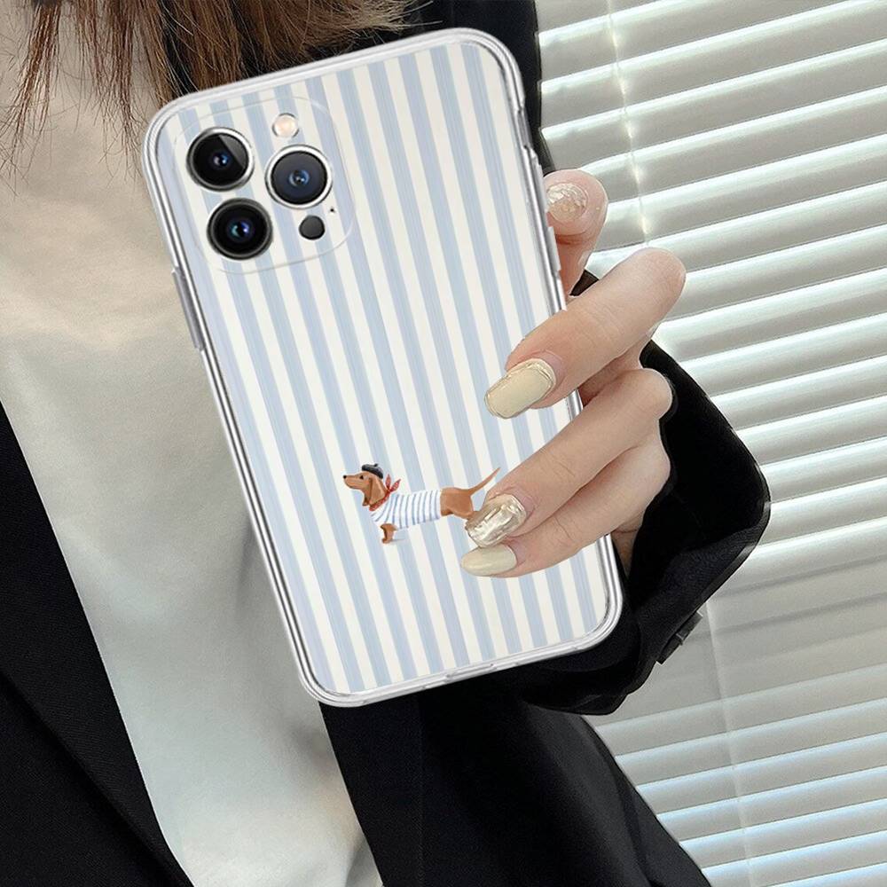 Dachshund Black Stripe Phone Case For IPhone 17 16 15 14 13 12 11 Pro Max Plus Soft Cover Personalized DIY iPhone 14 pro
Dachshund Black Stripe Phone Case For IPhone 17 16 15 14 13 12 11 Pro Max Plus Soft Cover Personalized DIY iPhone 14 pro