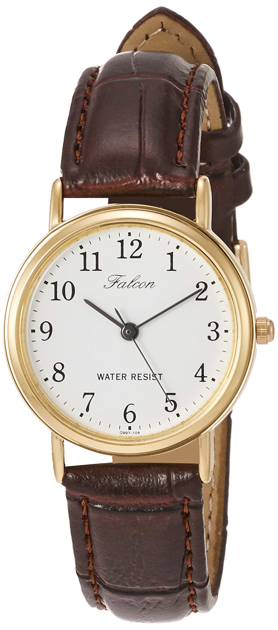 Citizen Q&Q Q997-104 Women s Watch, Analog Waterproof, Leather Strap, White, white/brown 1 piece
Citizen Q&Q Q997-104 Women s Watch, Analog Waterproof, Leather Strap, White, white/brown 1 piece