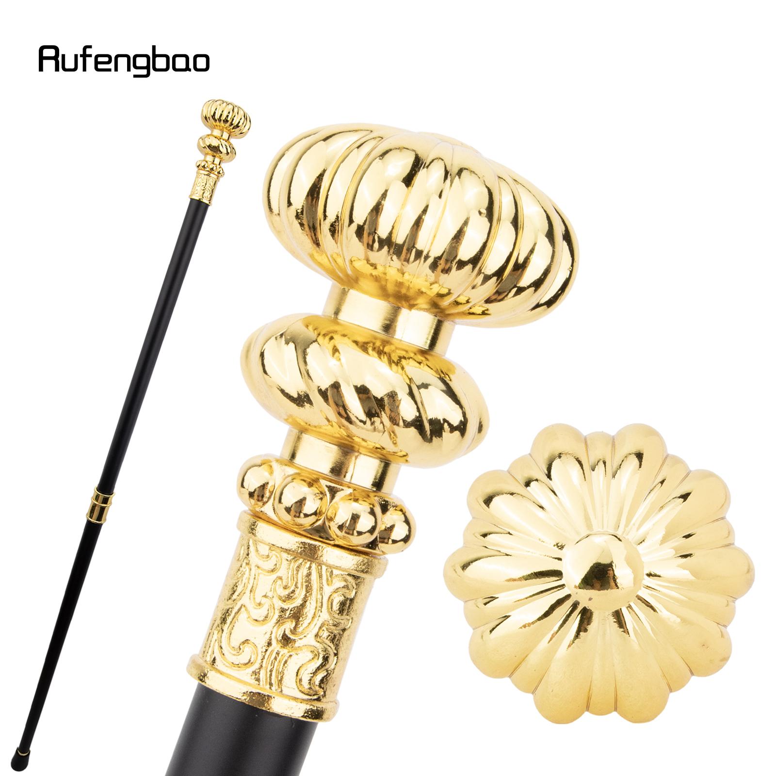Golden Luxury Flower Handle Fashion Cosplay Walking Stick Party Decorative Cane Elegant Crosier Knob Walking Stick 92cm
Golden Luxury Flower Handle Fashion Cosplay Walking Stick Party Decorative Cane Elegant Crosier Knob Walking Stick 92cm