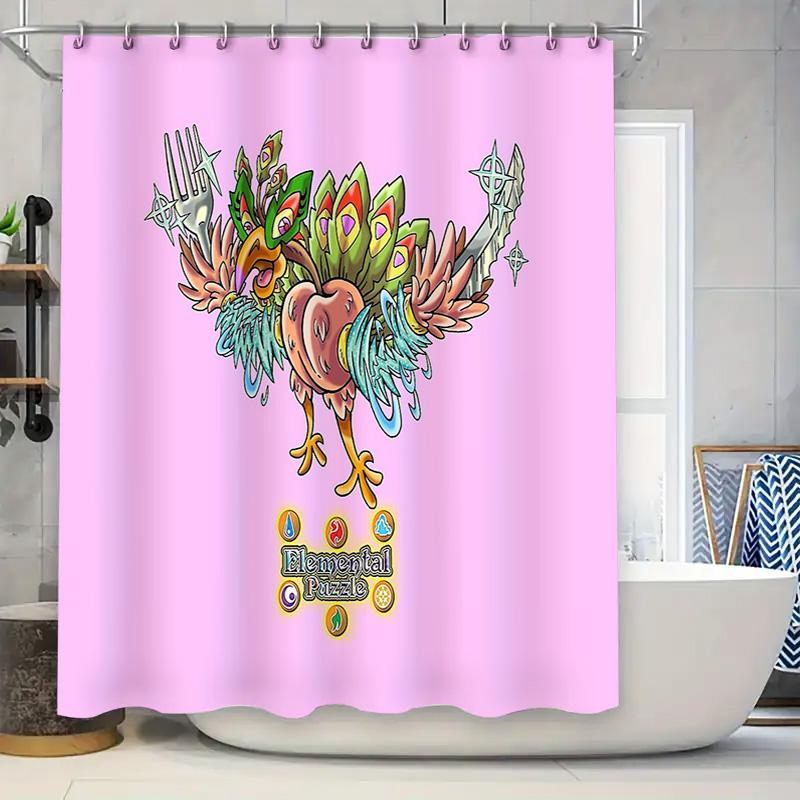 Vintage Peacock Feather Shower Curtain Blue Teal Birds Pattern Bathroom Decor Waterproof Fabric Washable Home Textile 90x180cm
Vintage Peacock Feather Shower Curtain Blue Teal Birds Pattern Bathroom Decor Waterproof Fabric Washable Home Textile 90x180cm