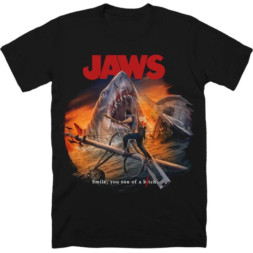 Jaws Band Smile You son of a B Shirt Black Classic Unisex Size S5XL KY155 Unisex T-Shirt S
Jaws Band Smile You son of a B Shirt Black Classic Unisex Size S5XL KY155 Unisex T-Shirt S