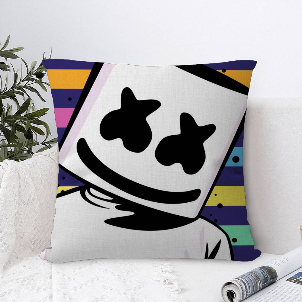 DJ M-Marshmello Cushion Cover Car Throw Pillow Case For Sofa Car Christmas Gift 40x40cm 45x45cm 30cmx30cm
DJ M-Marshmello Cushion Cover Car Throw Pillow Case For Sofa Car Christmas Gift 40x40cm 45x45cm 30cmx30cm