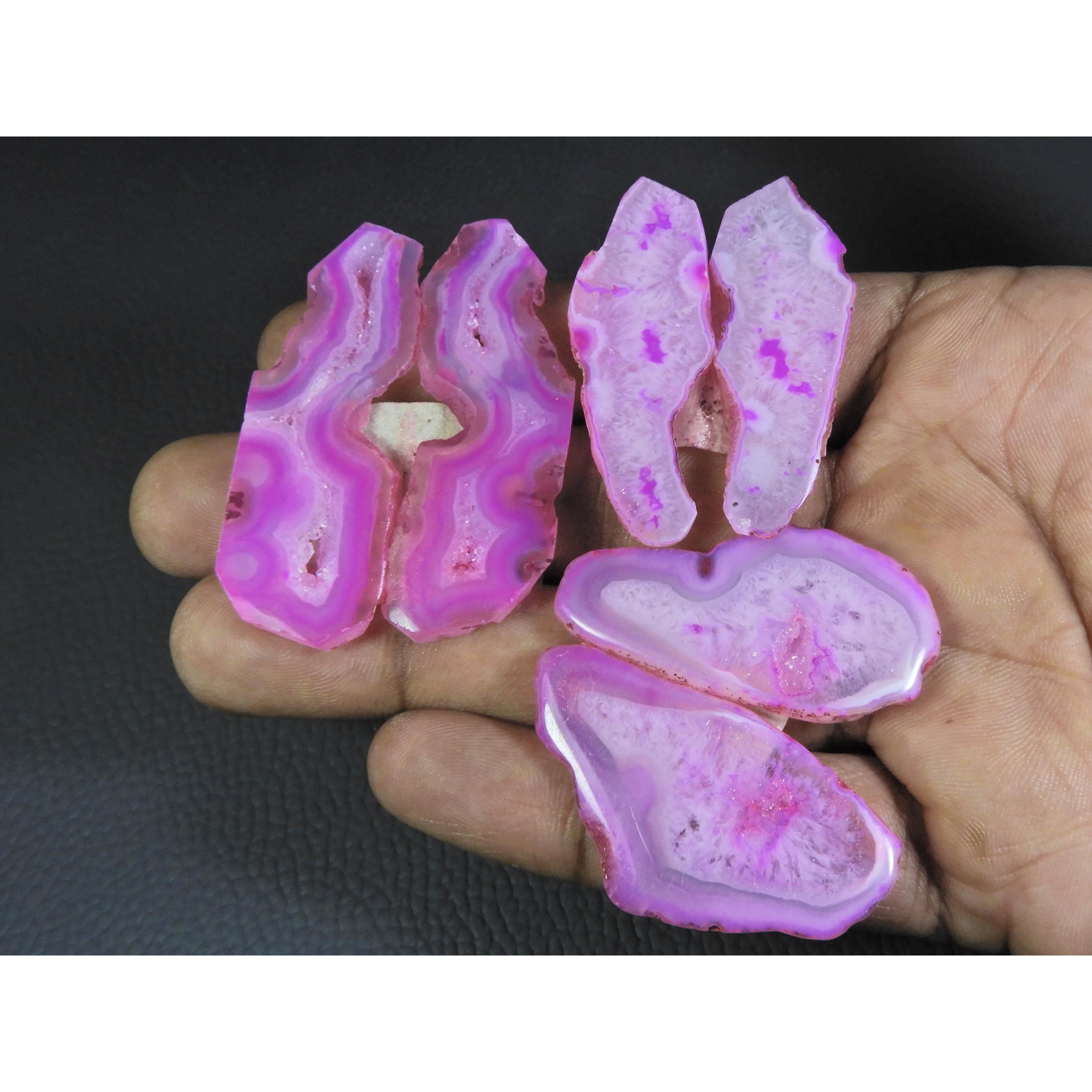 Окрашенный срез друзы агата, парный кабошон, рассыпной драгоценный камень, лот из 3 пар, 196 карат, A-720
Окрашенный срез друзы агата, парный кабошон, рассыпной драгоценный камень, лот из 3 пар, 196 карат, A-720