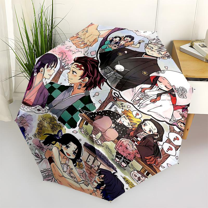 1pc Outdoor Umbrella with Demon Slayer Characters, Automatic Opening/Closing, Portable 3-Fold Design, 8-Bone Iron Frame, Festival Gift for Fans,
1pc Outdoor Umbrella with Demon Slayer Characters, Automatic Opening/Closing, Portable 3-Fold Design, 8-Bone Iron Frame, Festival Gift for Fans,